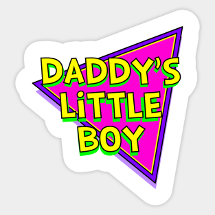 Daddy's Little Boy Sticker